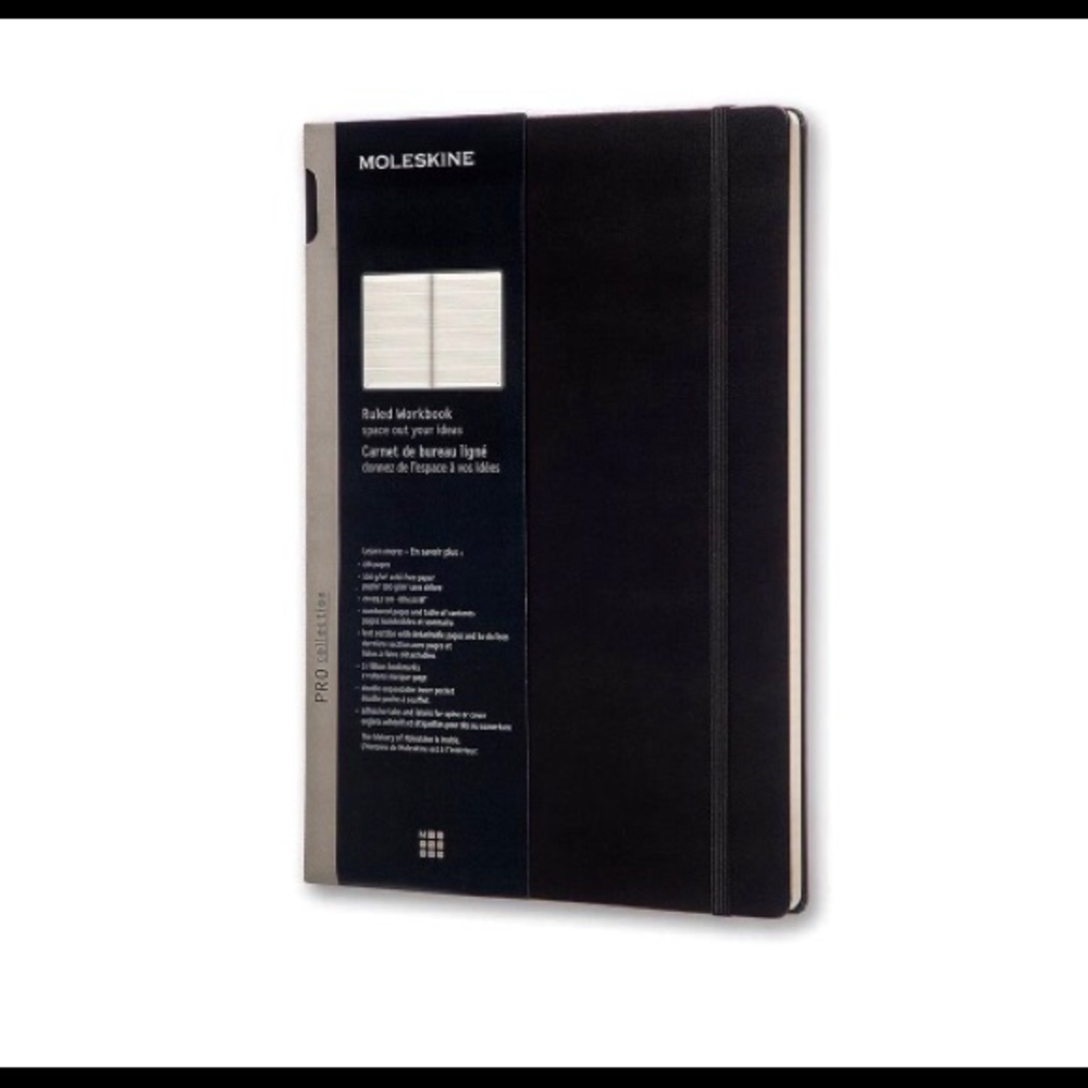 Moleskine Pro Collection Plain Workbook